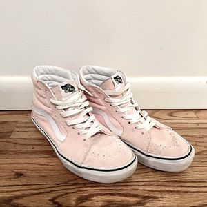 Pink High Top Vans